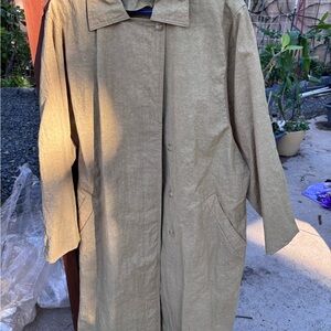Elegant Beige Women's Trench Coat